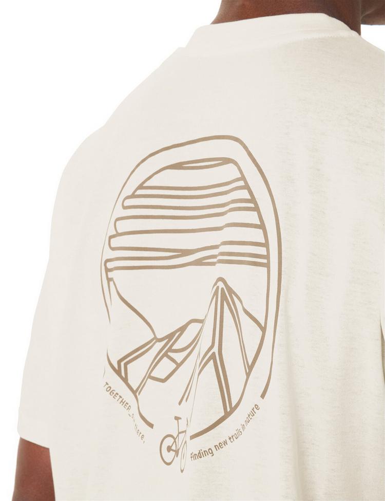 VAUDE VAUDE Men's Cyclist Casual Shirt T-Shirt Herren - offwhite uni - 0 | SportScheck