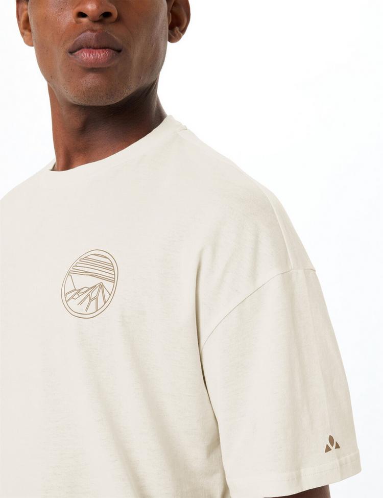 VAUDE VAUDE Men's Cyclist Casual Shirt T-Shirt Herren - offwhite uni - 1 | SportScheck