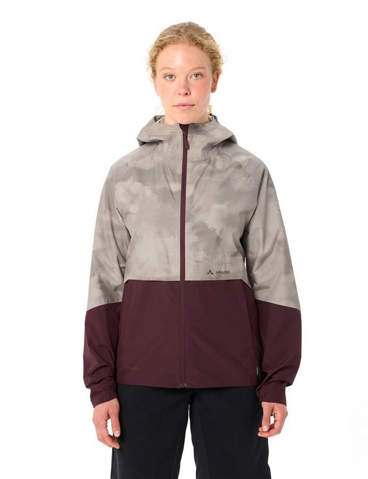 VAUDE VAUDE Women's Loamer Rain Jacket Fahrradjacke Damen - linen - 1 | SportScheck