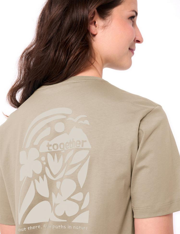 VAUDE VAUDE Women's Spirit T-Shirt II T-Shirt Damen - linen - 0 | SportScheck