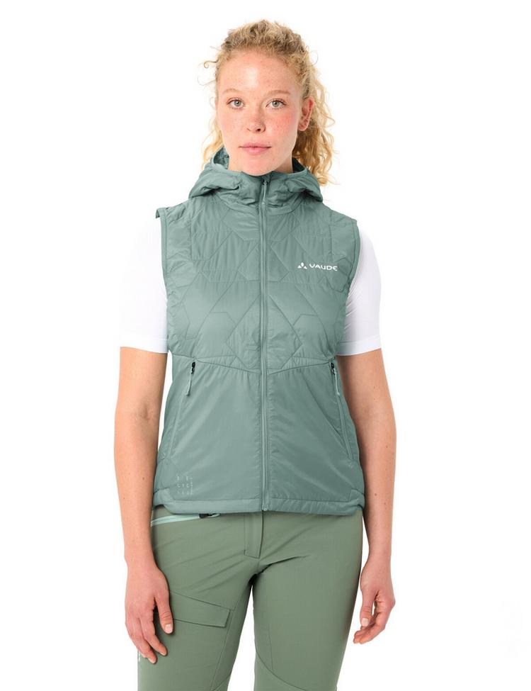 VAUDE VAUDE Women's Freney Vest V Outdoorweste Damen - dusty fern uni - 0 | SportScheck