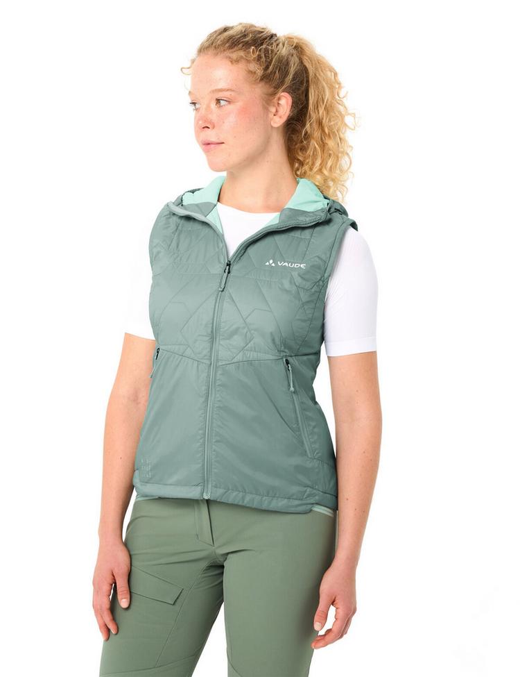 VAUDE VAUDE Women's Freney Vest V Outdoorweste Damen - dusty fern uni - 2 | SportScheck
