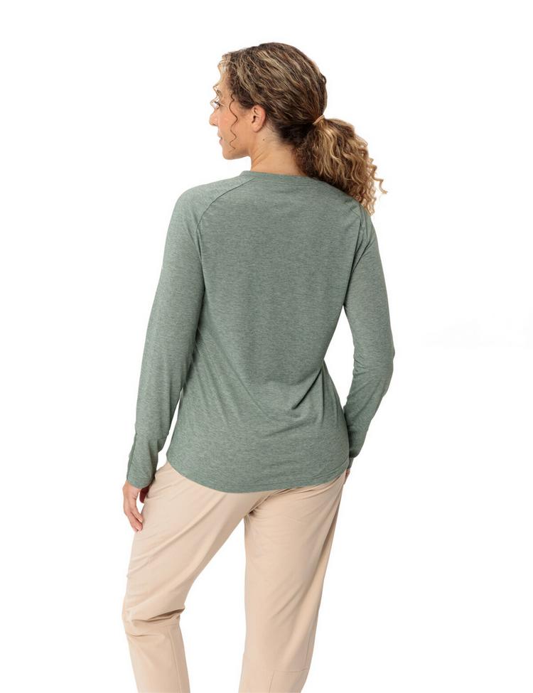 VAUDE VAUDE Women's Skomer LS T-Shirt III T-Shirt Damen - agave - 1 | SportScheck