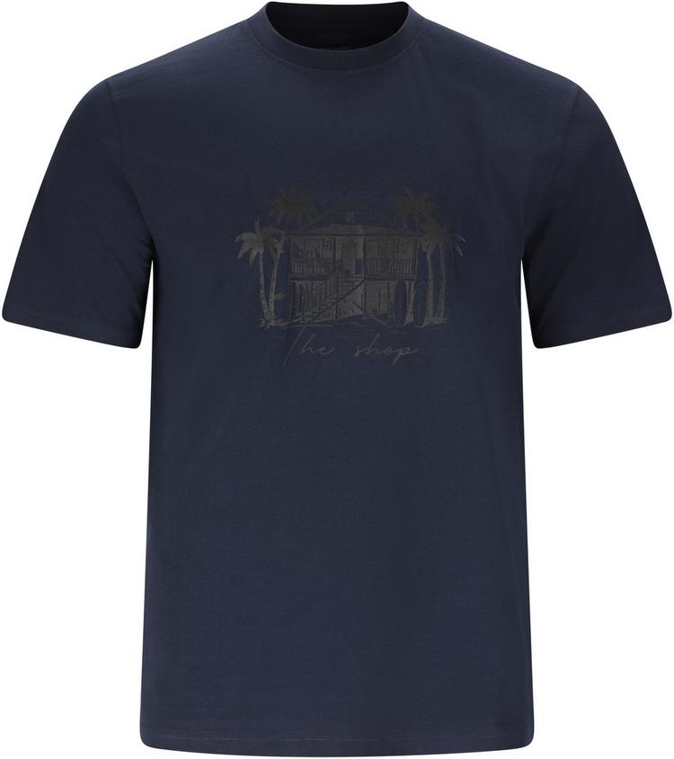 NOU NOU Cahn Printshirt Herren - 2101 Dark Sapphire - 0 | SportScheck