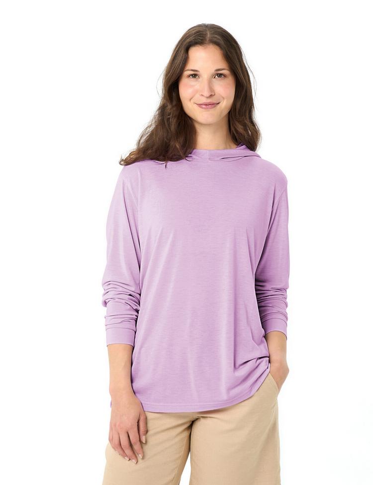 VAUDE VAUDE Women's Mineo LS Hoody Sweatshirt Damen - raspberry - 0 | SportScheck