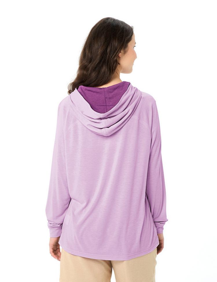 VAUDE VAUDE Women's Mineo LS Hoody Sweatshirt Damen - raspberry - 1 | SportScheck