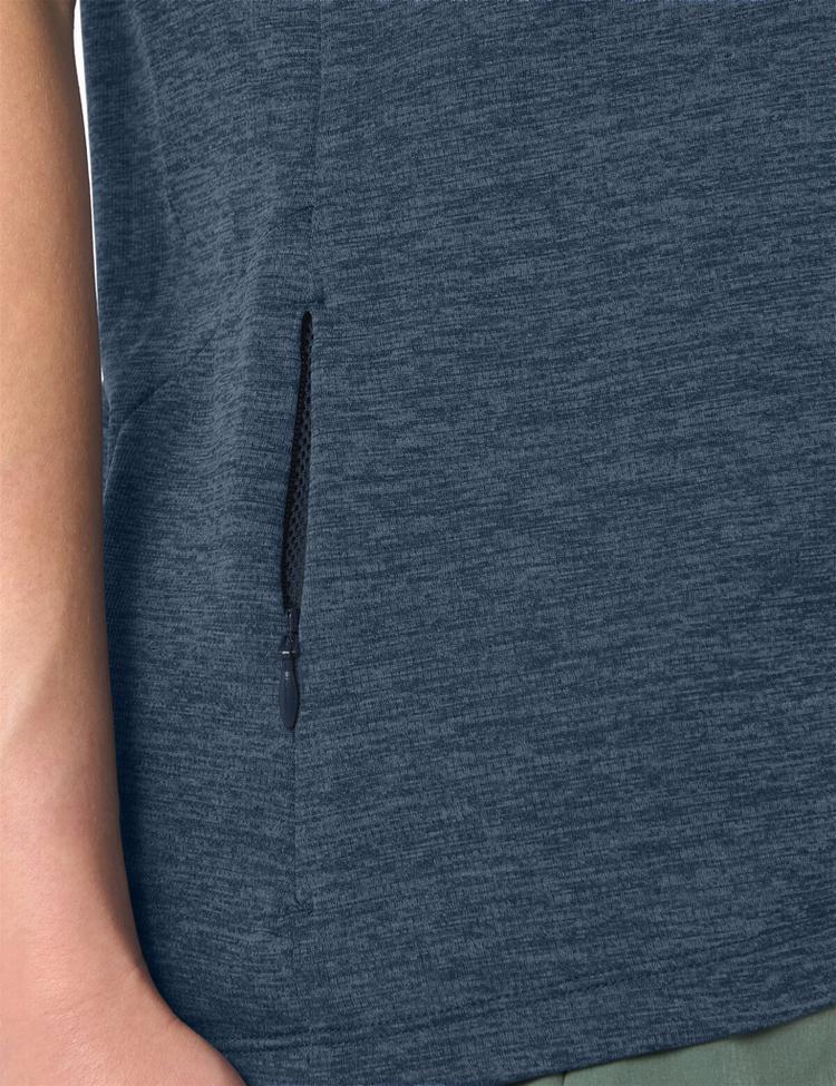 VAUDE VAUDE Women's Tamaro HZ Shirt IV T-Shirt Damen - dark sea uni - 0 | SportScheck