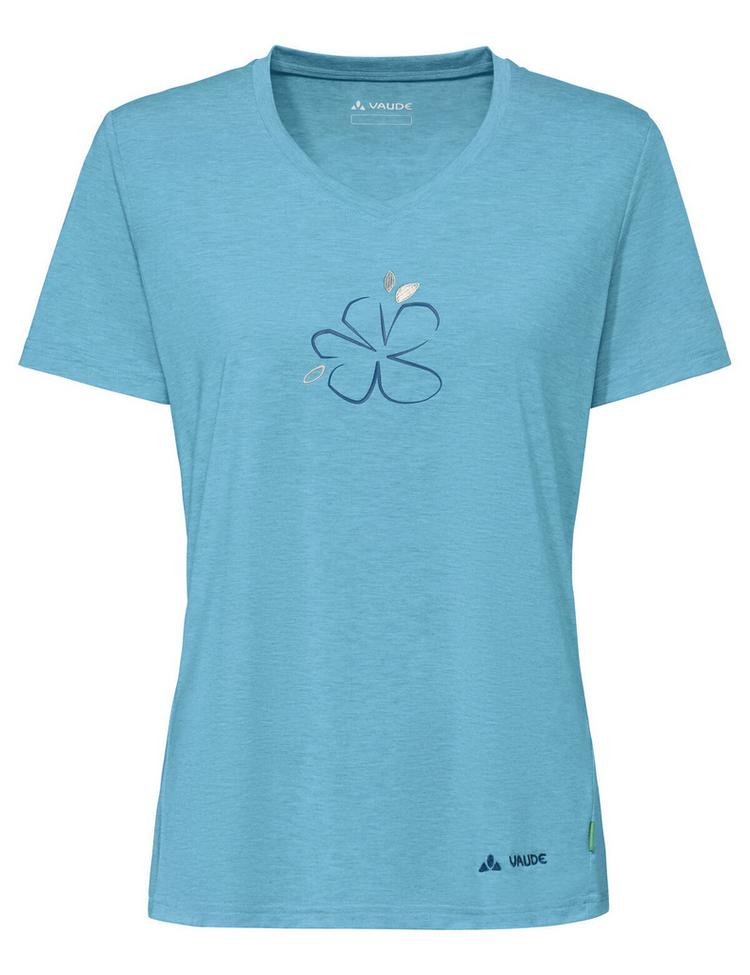 VAUDE VAUDE Women's Skomer Print T-Shirt III T-Shirt Damen - aqua - 0 | SportScheck