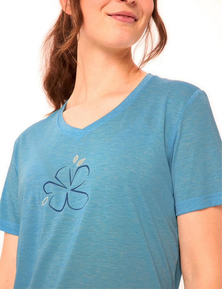 VAUDE VAUDE Women's Skomer Print T-Shirt III T-Shirt Damen - aqua - 1 | SportScheck