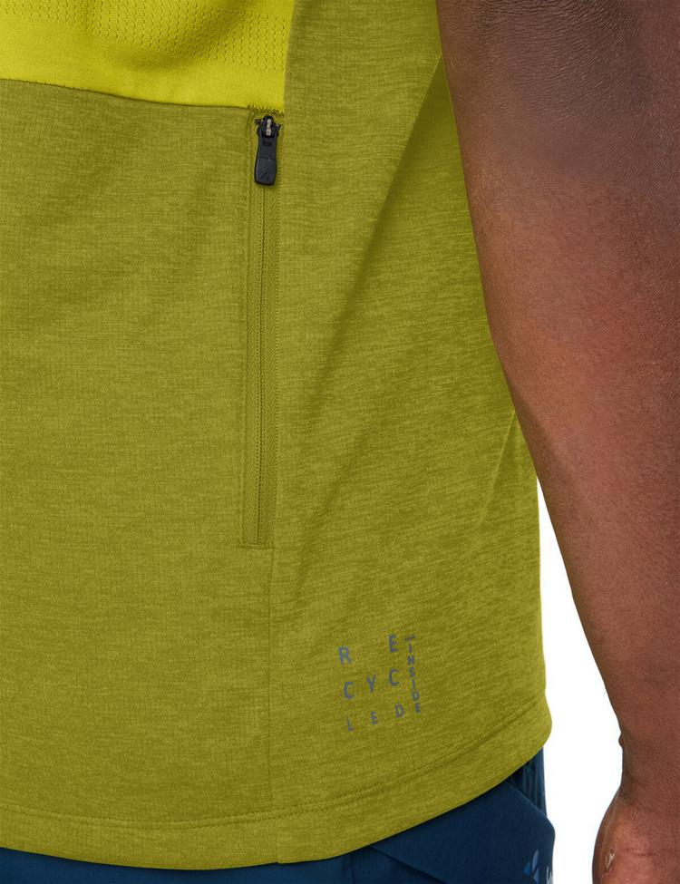 VAUDE VAUDE Men's Tamaro HZ Shirt IV T-Shirt Herren - light leaf - 0 | SportScheck