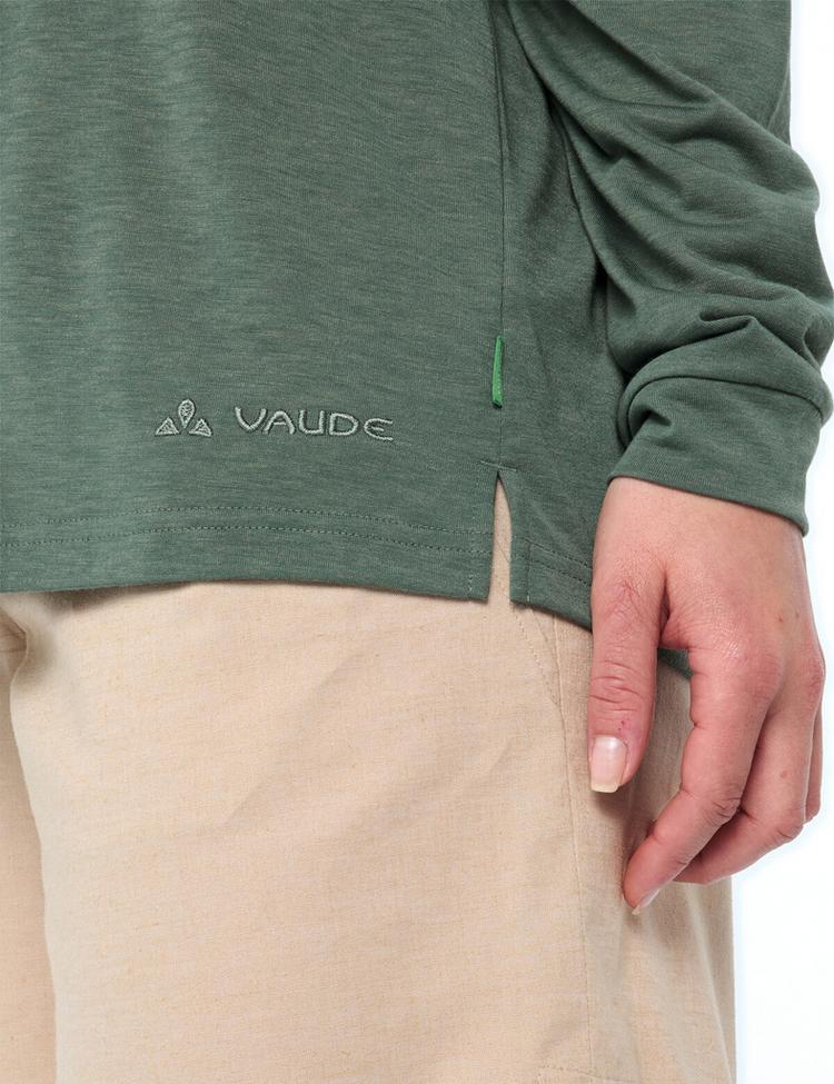 VAUDE VAUDE Women's Mineo LS Hoody Sweatshirt Damen - agave - 1 | SportScheck