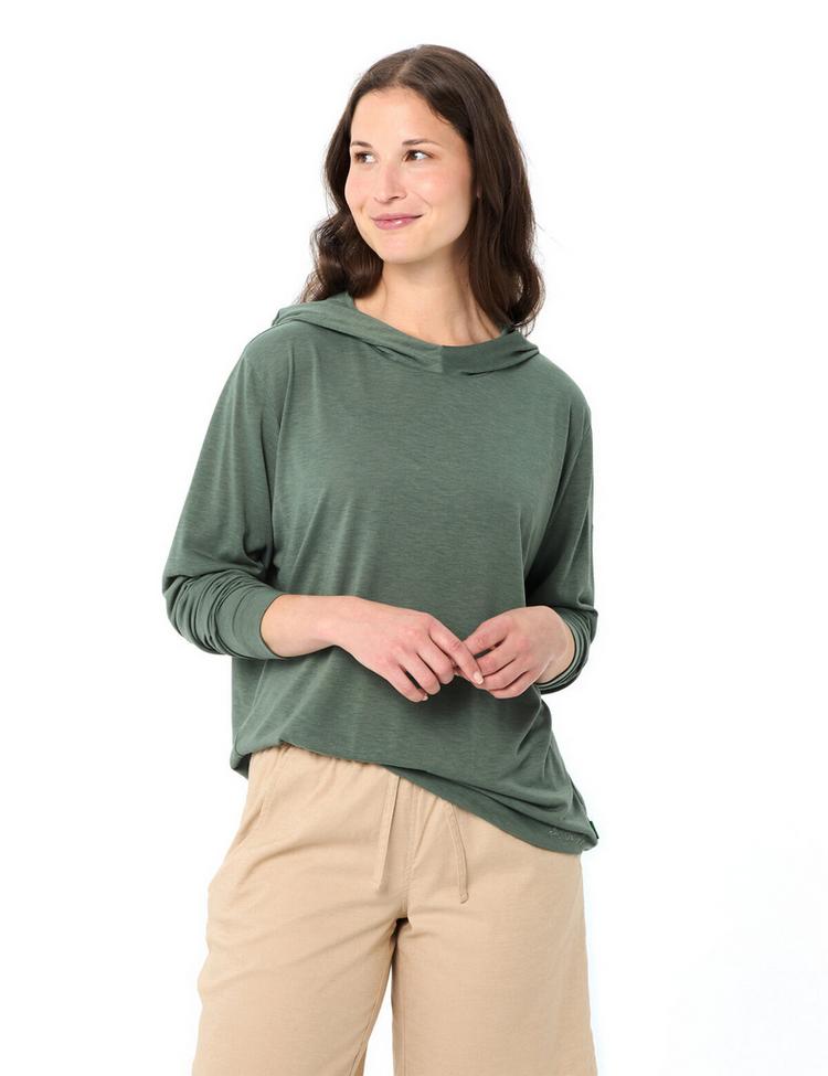 VAUDE VAUDE Women's Mineo LS Hoody Sweatshirt Damen - agave - 5 | SportScheck