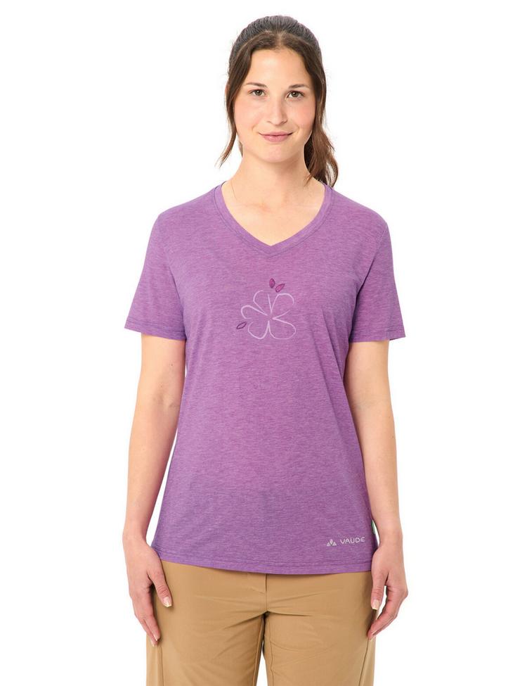 VAUDE VAUDE Women's Skomer Print T-Shirt III T-Shirt Damen - magenta uni - 0 | SportScheck