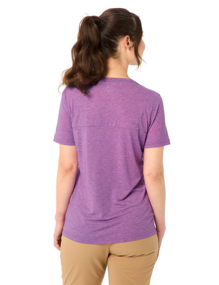 VAUDE VAUDE Women's Skomer Print T-Shirt III T-Shirt Damen - magenta uni - 1 | SportScheck