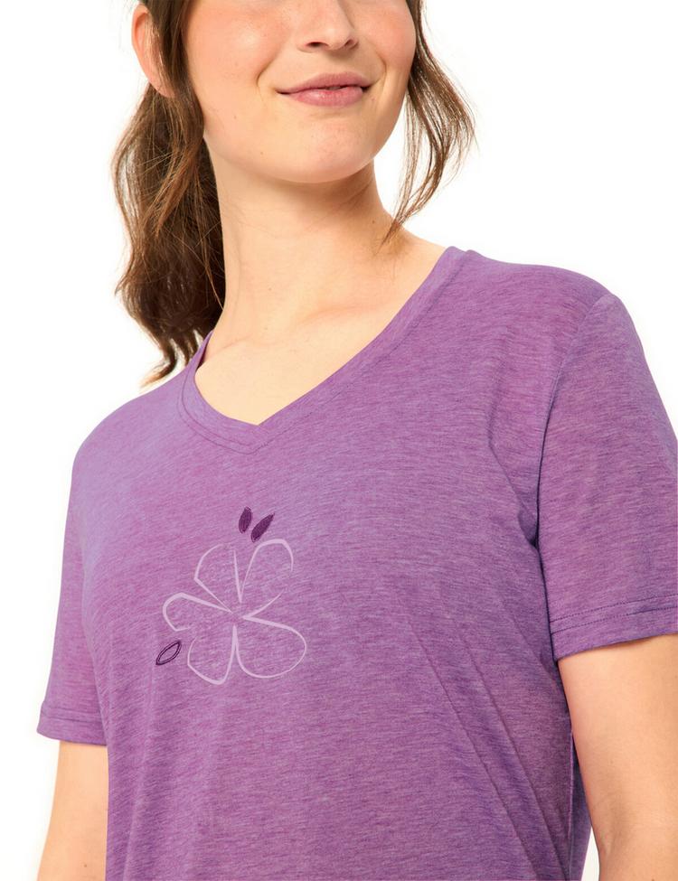 VAUDE VAUDE Women's Skomer Print T-Shirt III T-Shirt Damen - magenta uni - 1 | SportScheck