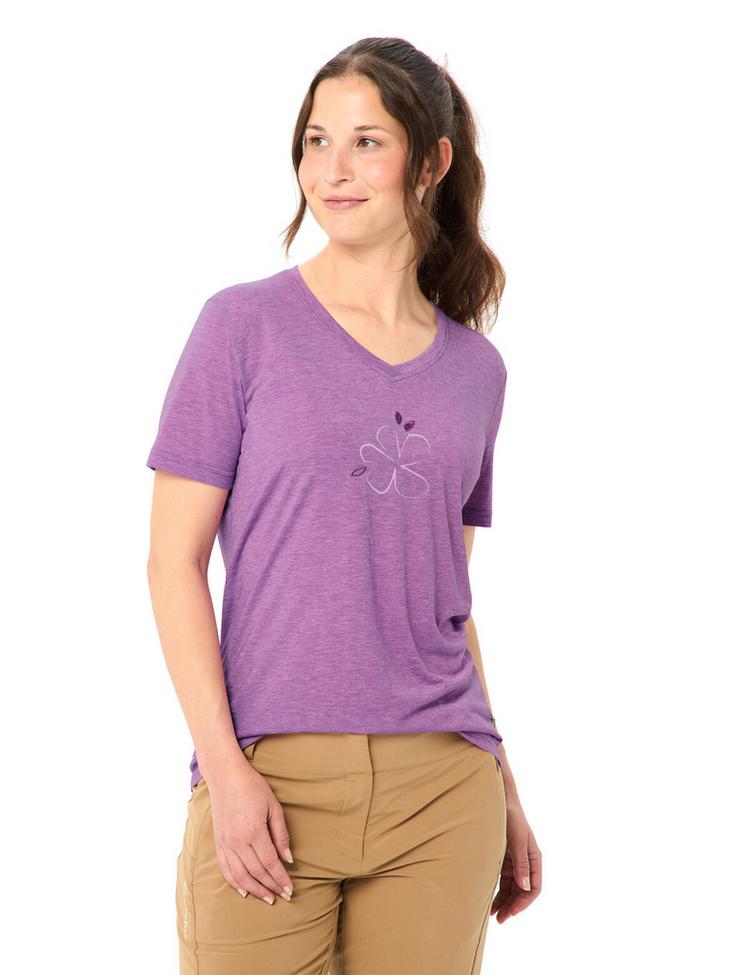 VAUDE VAUDE Women's Skomer Print T-Shirt III T-Shirt Damen - magenta uni - 2 | SportScheck