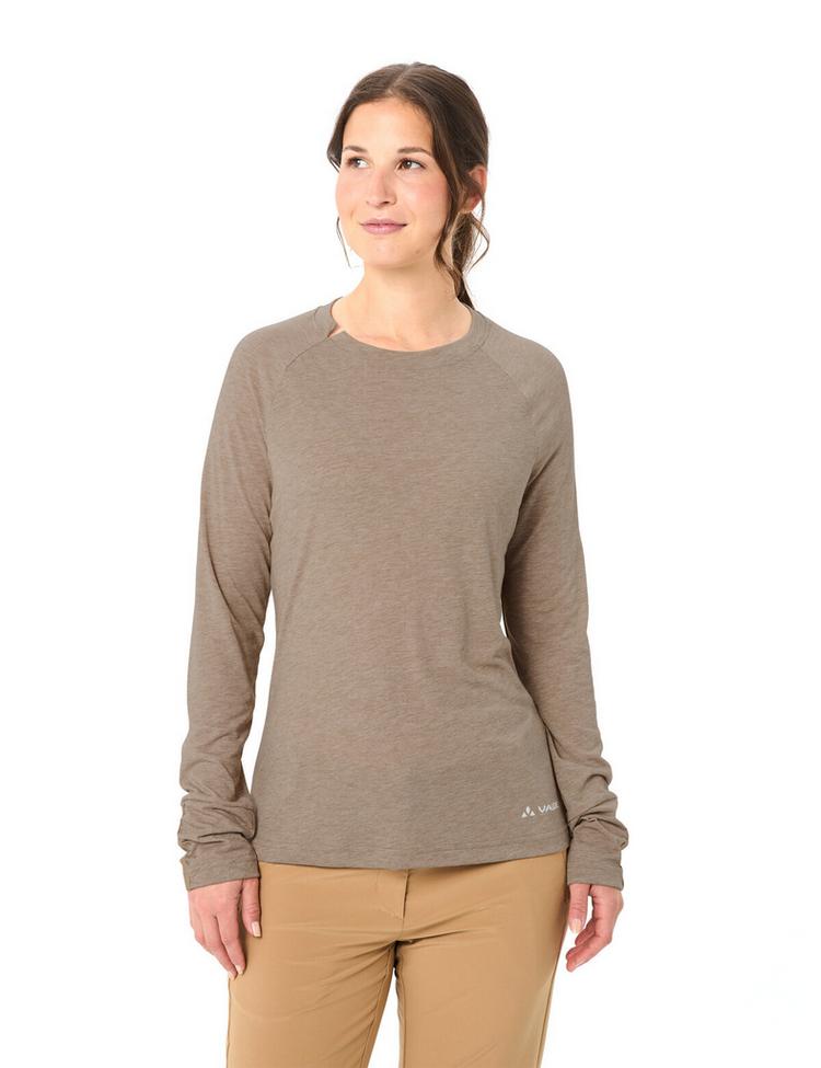 VAUDE VAUDE Women's Skomer LS T-Shirt III T-Shirt Damen - oat - 0 | SportScheck
