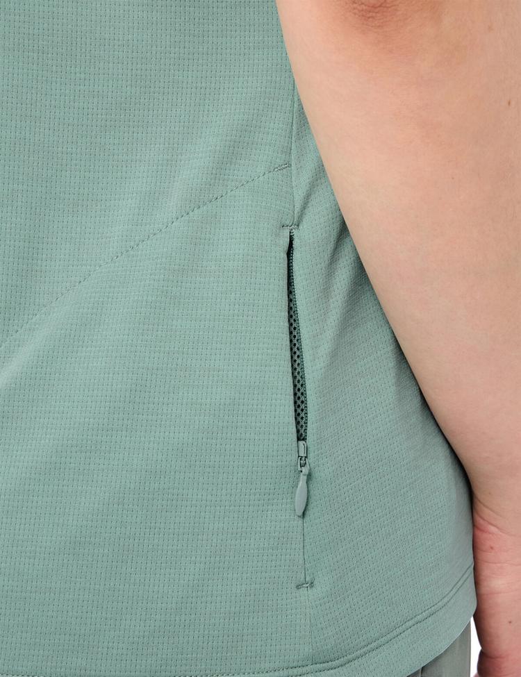 VAUDE VAUDE Women's Tamaro HZ Shirt IV T-Shirt Damen - dusty fern - 0 | SportScheck