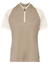 VAUDE Women's Tamaro HZ Shirt IV T-Shirt Damen - linen