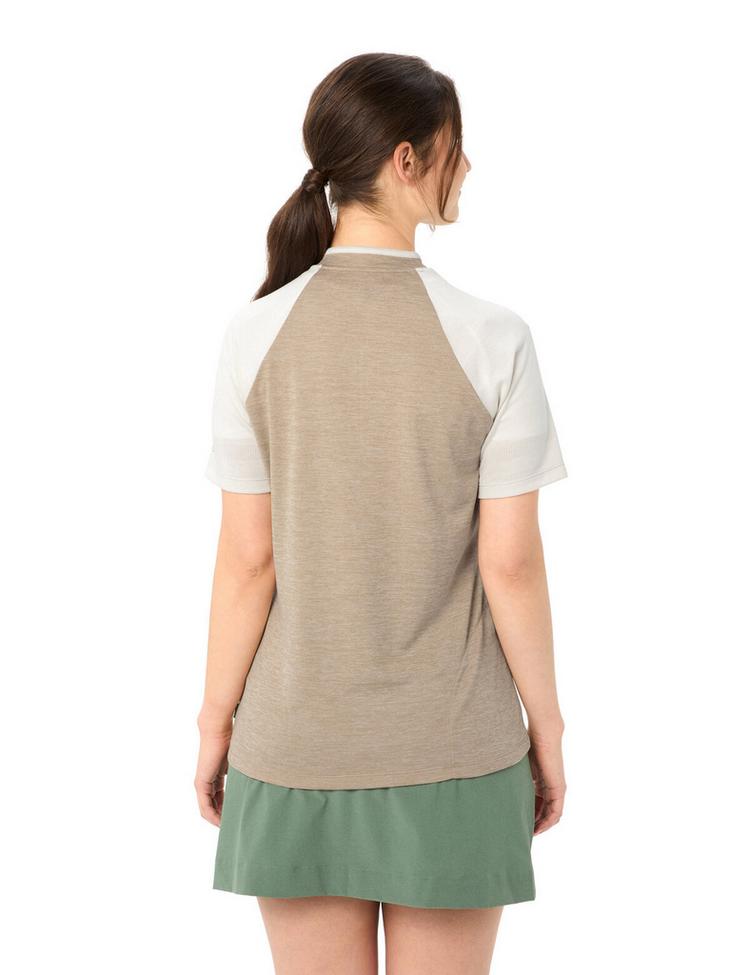 VAUDE VAUDE Women's Tamaro HZ Shirt IV T-Shirt Damen - linen - 1 | SportScheck