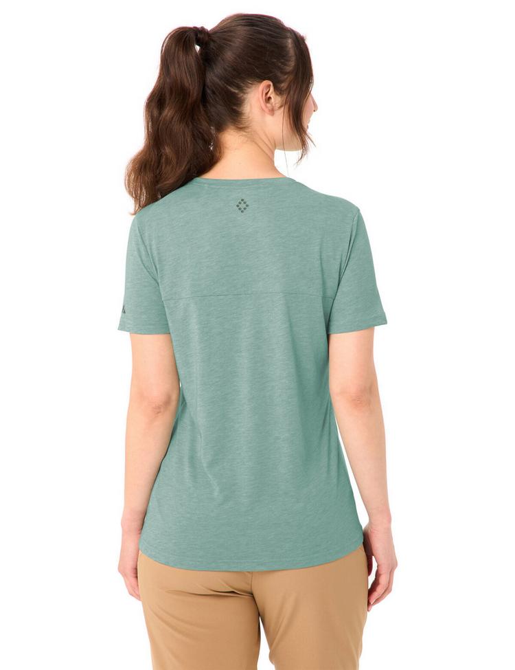 VAUDE VAUDE Women's Skomer Print T-Shirt III T-Shirt Damen - dusty fern - 1 | SportScheck