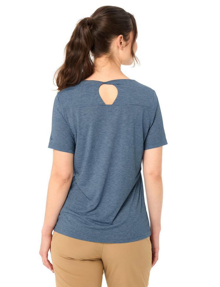 VAUDE VAUDE Women's Skomer Hiking T-Shirt II T-Shirt Damen - shore blue - 1 | SportScheck