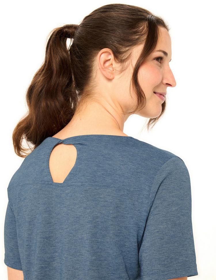 VAUDE VAUDE Women's Skomer Hiking T-Shirt II T-Shirt Damen - shore blue - 1 | SportScheck