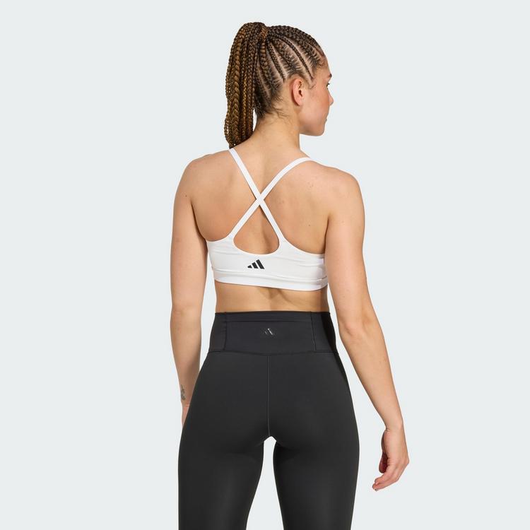 adidas adidas adidas All Me Light Support Sport-BH BH Damen - White - 1 | SportScheck