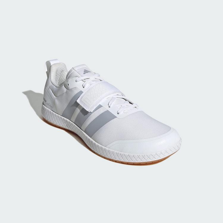 adidas adidas Die Total Weightlifting Schuhe Fitnessschuhe - Cloud White / Halo Silver / Gum - 3 | SportScheck