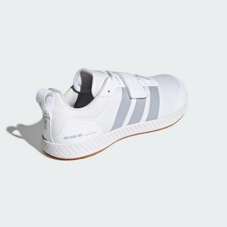 adidas adidas Die Total Weightlifting Schuhe Fitnessschuhe - Cloud White / Halo Silver / Gum - 4 | SportScheck