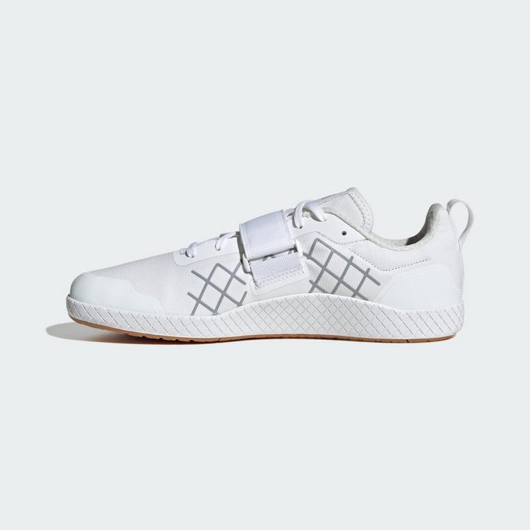 adidas adidas Die Total Weightlifting Schuhe Fitnessschuhe - Cloud White / Halo Silver / Gum - 5 | SportScheck