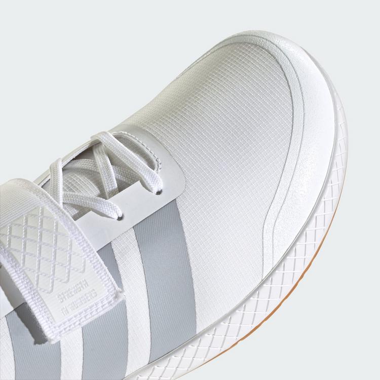 adidas adidas Die Total Weightlifting Schuhe Fitnessschuhe - Cloud White / Halo Silver / Gum - 6 | SportScheck