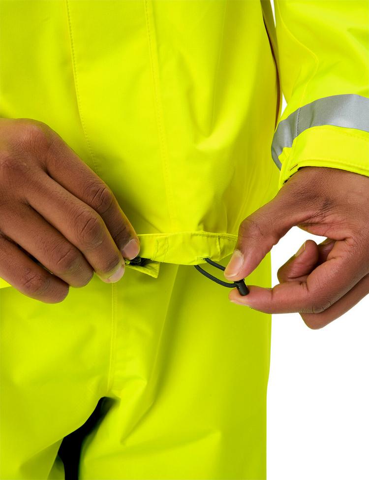 VAUDE VAUDE Men's Luminum Rain Jacket Fahrradjacke Herren - neon yellow - 1 | SportScheck