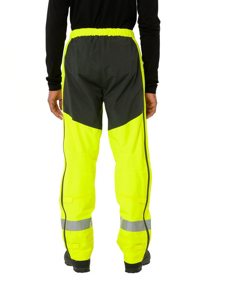 VAUDE VAUDE Men's Luminum Rain Pants Fahrradhose Herren - neon yellow - 1 | SportScheck