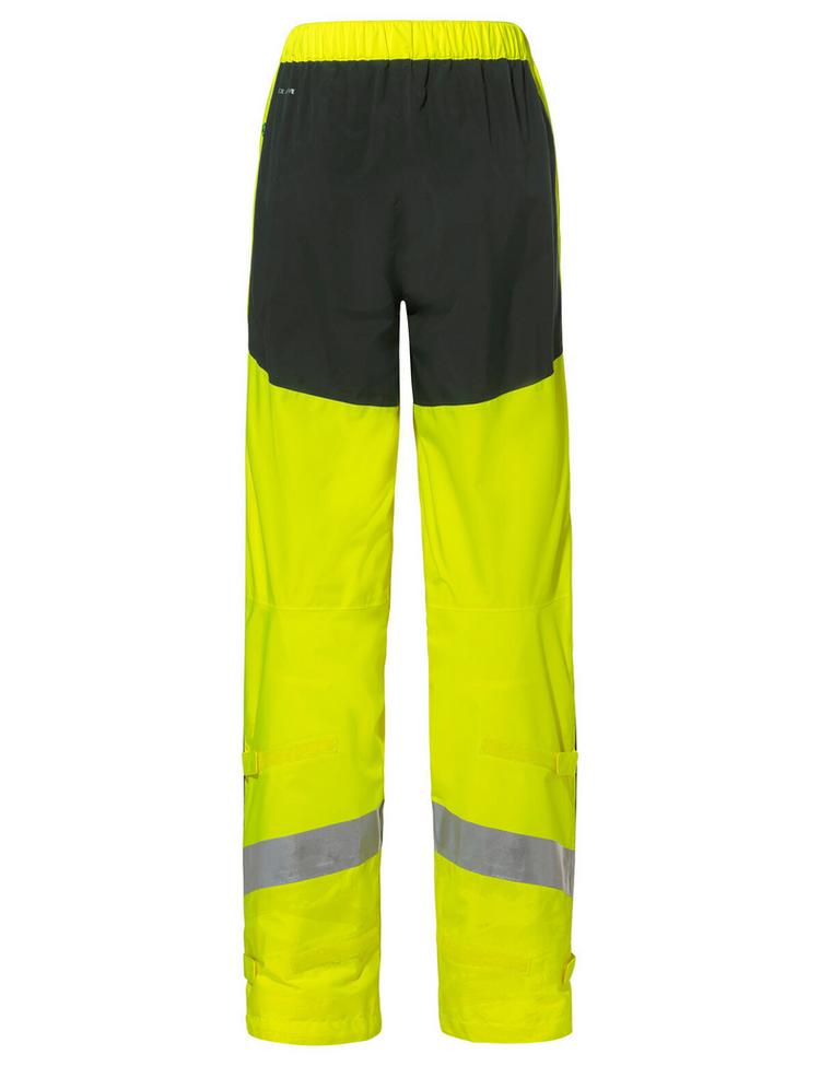 VAUDE VAUDE Women's Luminum Rain Pants Fahrradhose Damen - neon yellow - 0 | SportScheck