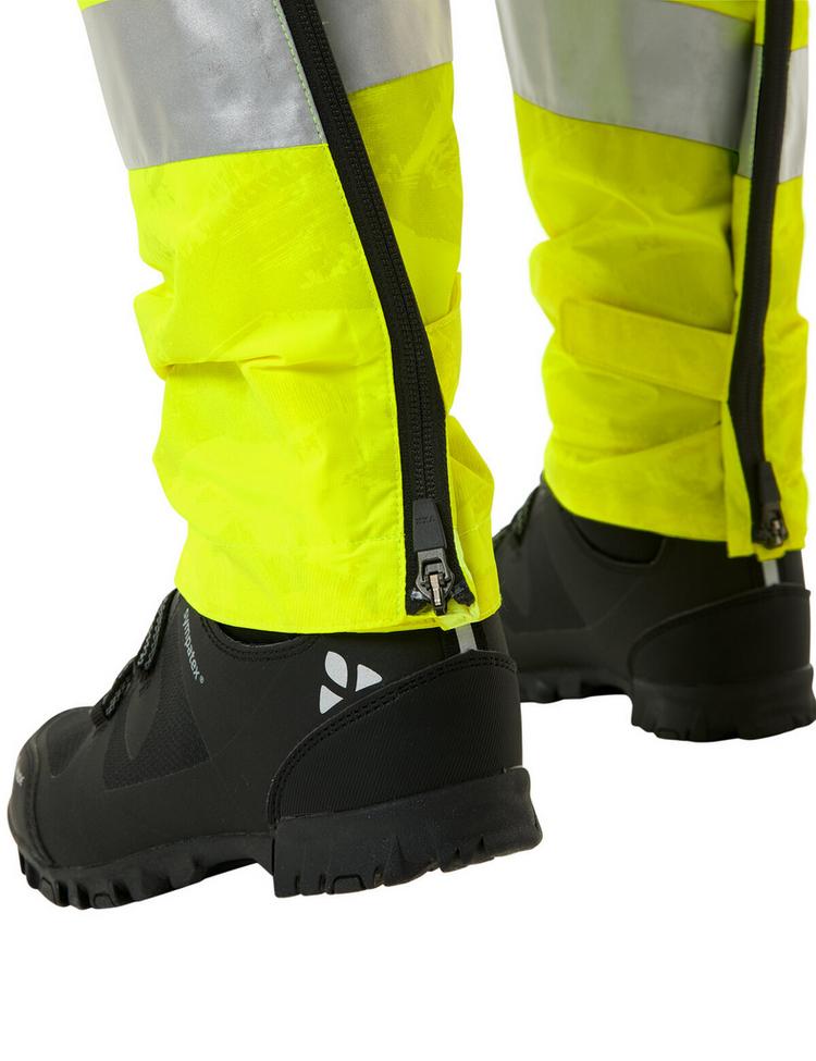 VAUDE VAUDE Women's Luminum Rain Pants Fahrradhose Damen - neon yellow - 1 | SportScheck