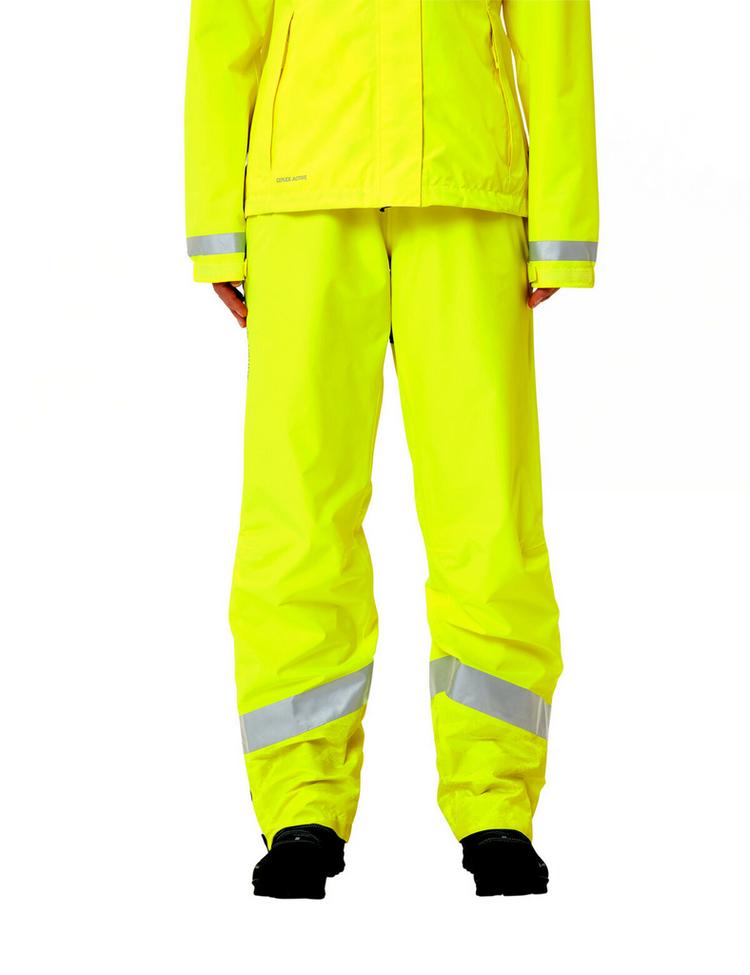 VAUDE VAUDE Women's Luminum Rain Pants Fahrradhose Damen - neon yellow - 2 | SportScheck