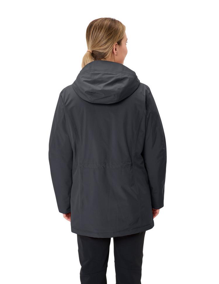 VAUDE VAUDE Women's Rosemoor Padded Parka Outdoorjacke Damen - phantom black - 1 | SportScheck