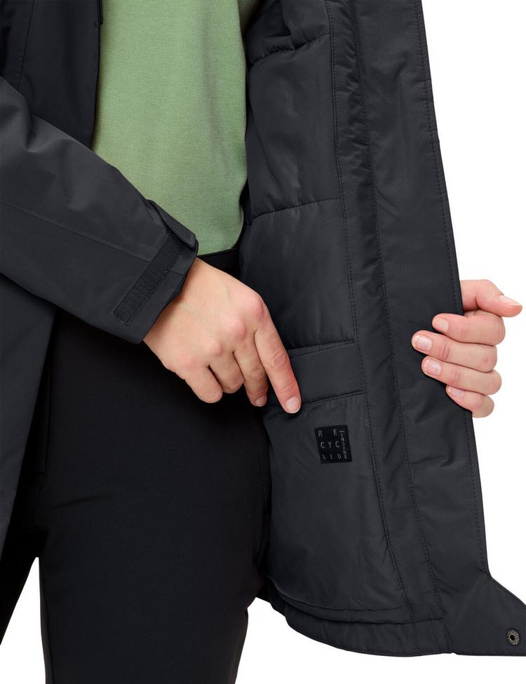 VAUDE VAUDE Women's Rosemoor Padded Parka Outdoorjacke Damen - phantom black - 1 | SportScheck