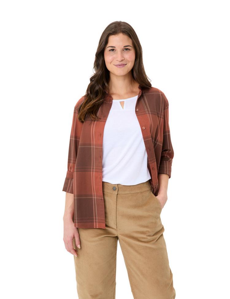 VAUDE VAUDE Women's Farsund LS Shirt III Funktionsbluse Damen - tobacco - 2 | SportScheck