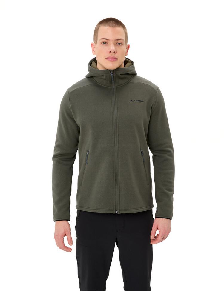 VAUDE VAUDE Men's Idris Fleece Hoody Outdoorjacke Herren - khaki - 0 | SportScheck