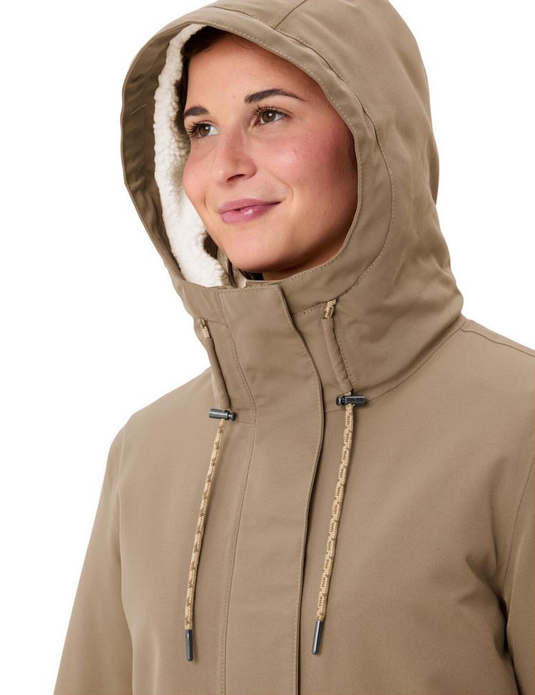 VAUDE VAUDE Women's Manukau Parka III Outdoorjacke Damen - oat - 0 | SportScheck