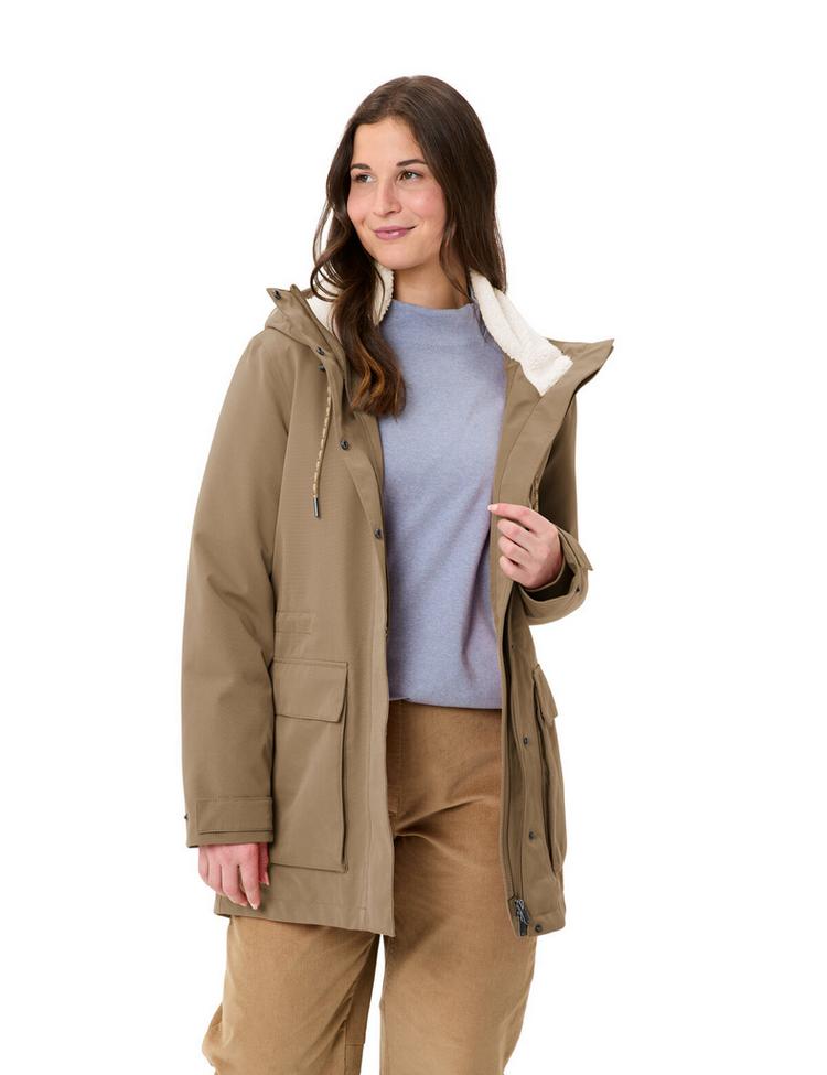 VAUDE VAUDE Women's Manukau Parka III Outdoorjacke Damen - oat - 2 | SportScheck