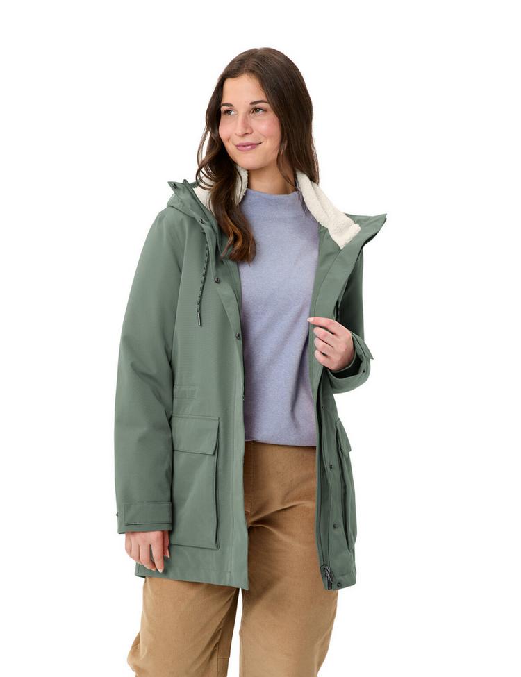 VAUDE VAUDE Women's Manukau Parka III Outdoorjacke Damen - agave - 2 | SportScheck