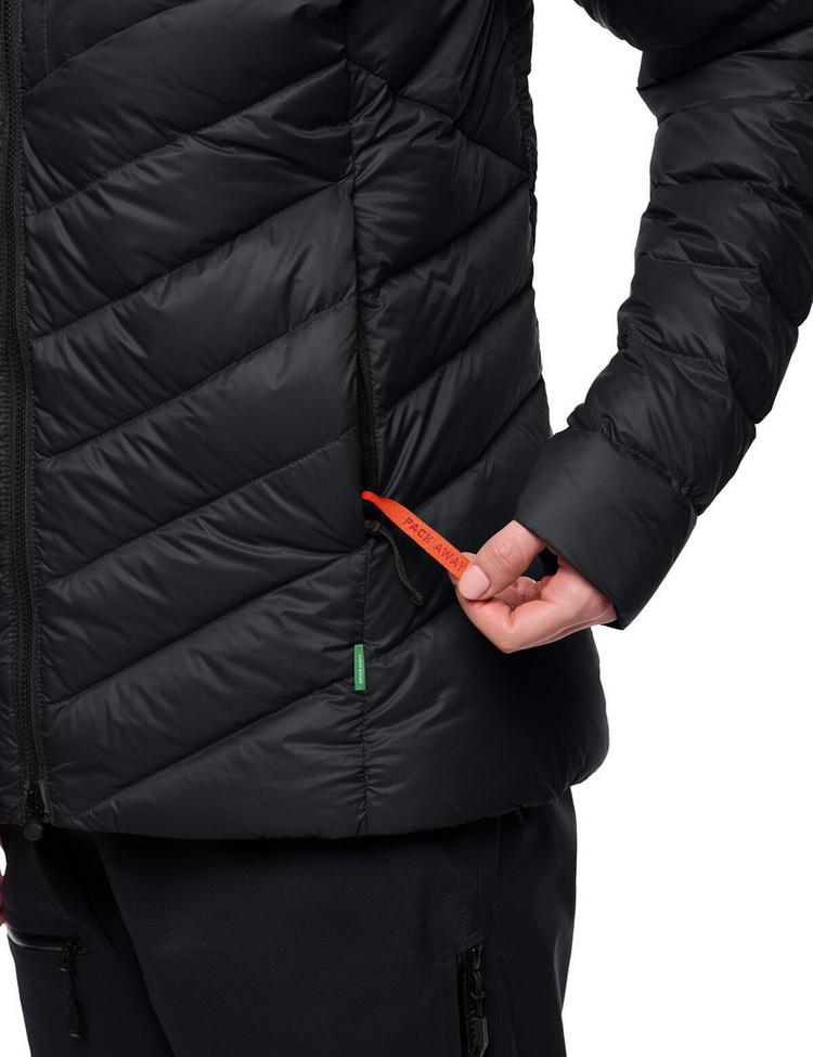 VAUDE VAUDE Women's Monviso Down Hooded Jacket Outdoorjacke Damen - black - 1 | SportScheck