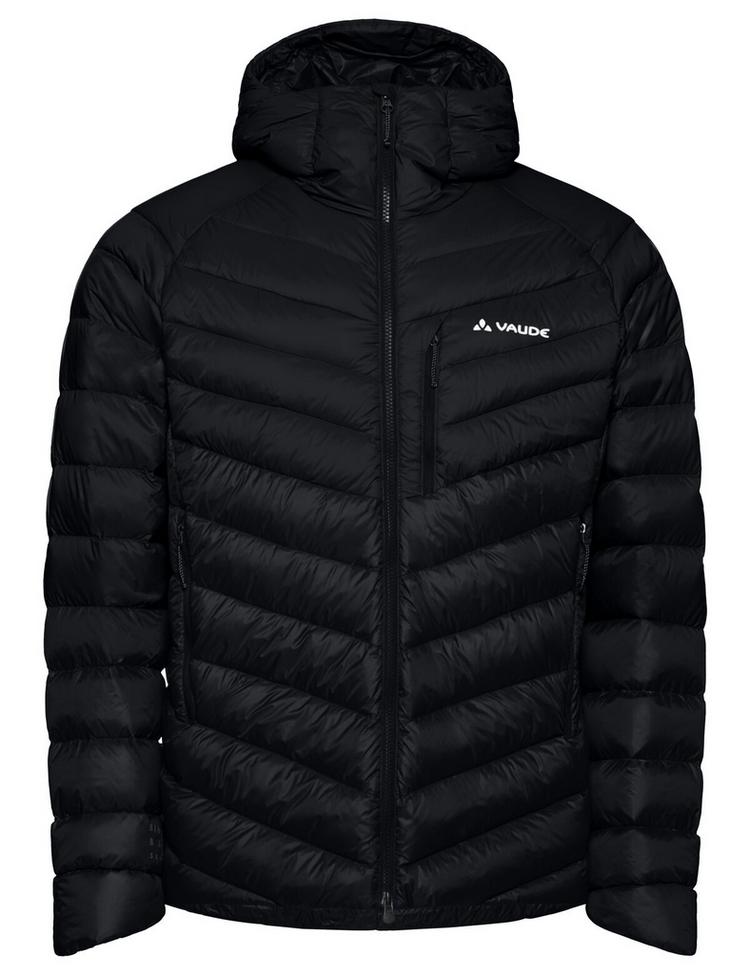 VAUDE VAUDE Men's Monviso Down Hooded Jacket Outdoorjacke Herren - black - 0 | SportScheck