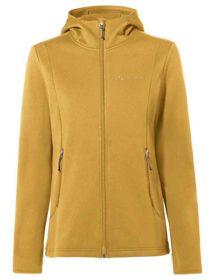 VAUDE VAUDE Women's Idris Fleece Hoody Outdoorjacke Damen - savanna - 0 | SportScheck