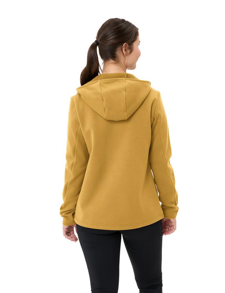 VAUDE VAUDE Women's Idris Fleece Hoody Outdoorjacke Damen - savanna - 1 | SportScheck
