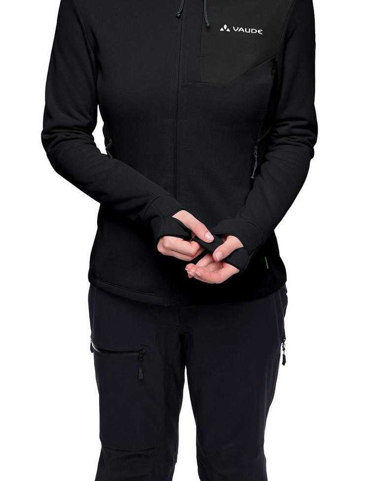 VAUDE VAUDE Women's Monviso Fleece Jacket III Outdoorjacke Damen - black - 0 | SportScheck