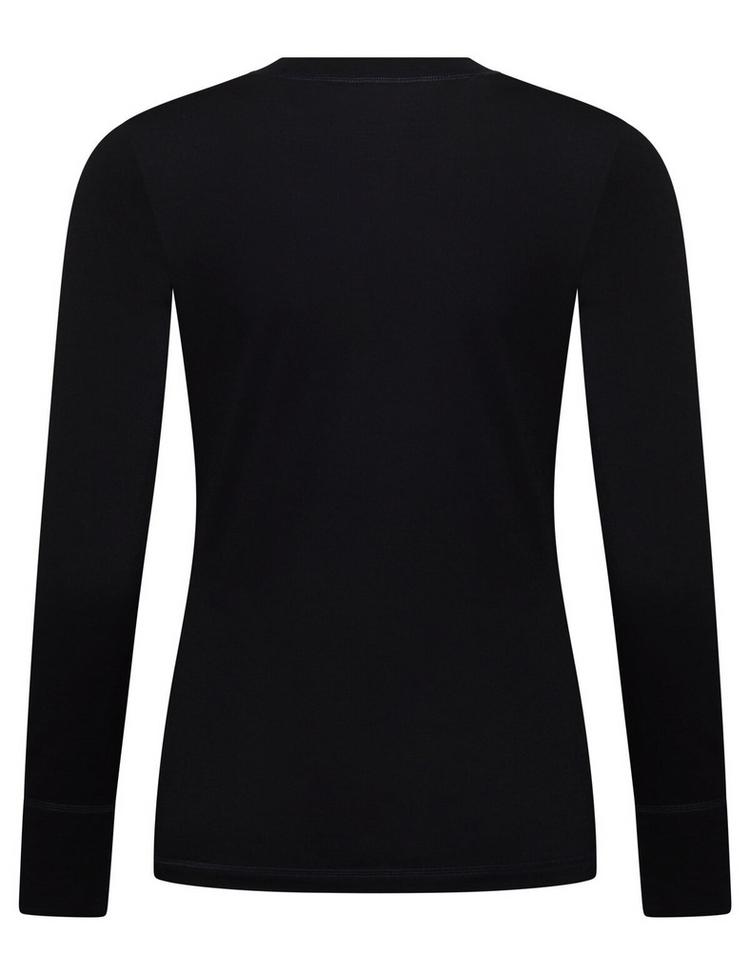 VAUDE VAUDE Women's Monviso Wool LS T-Shirt II T-Shirt Damen - black - 0 | SportScheck
